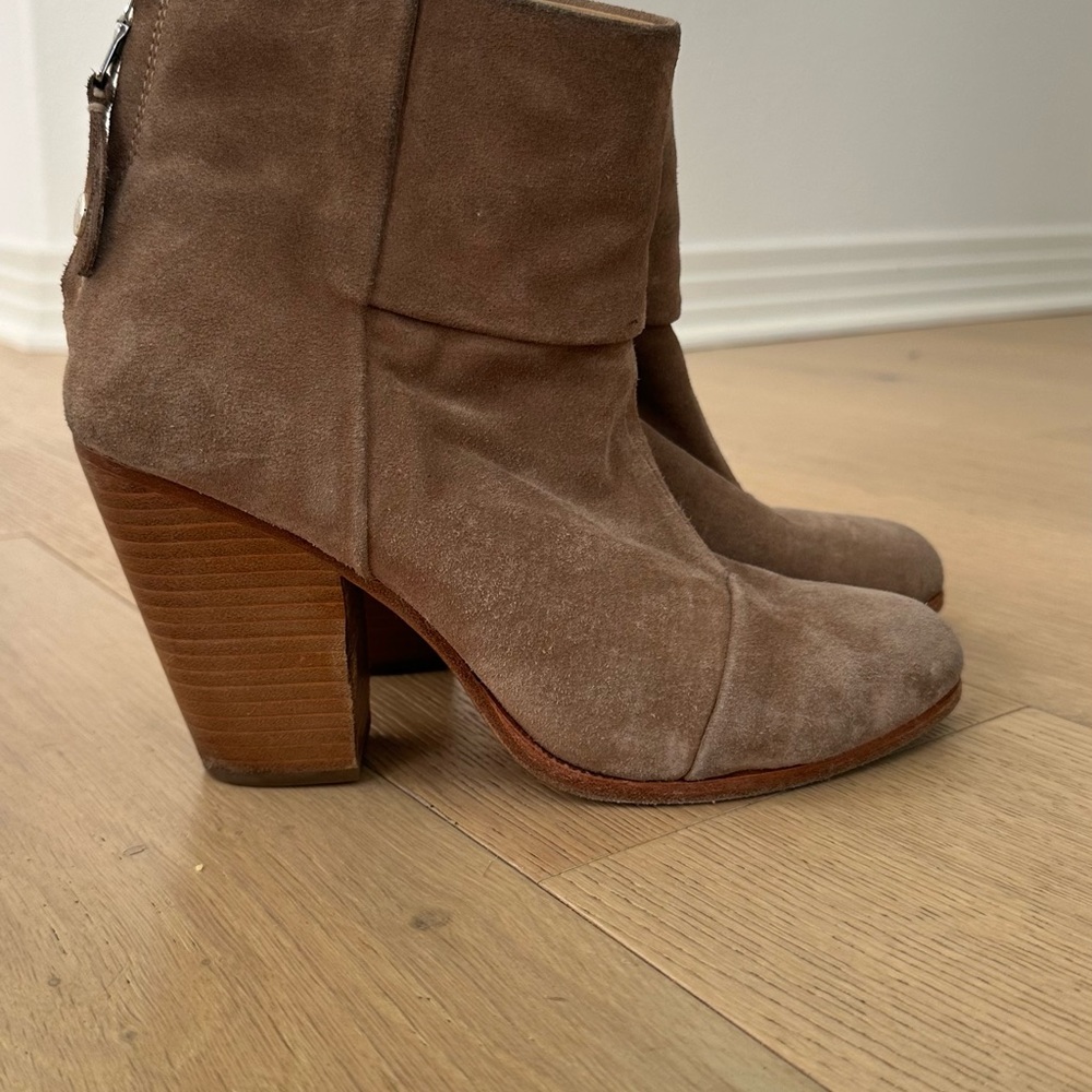 Rag and Bone Brown Suede Ankle Boots 39